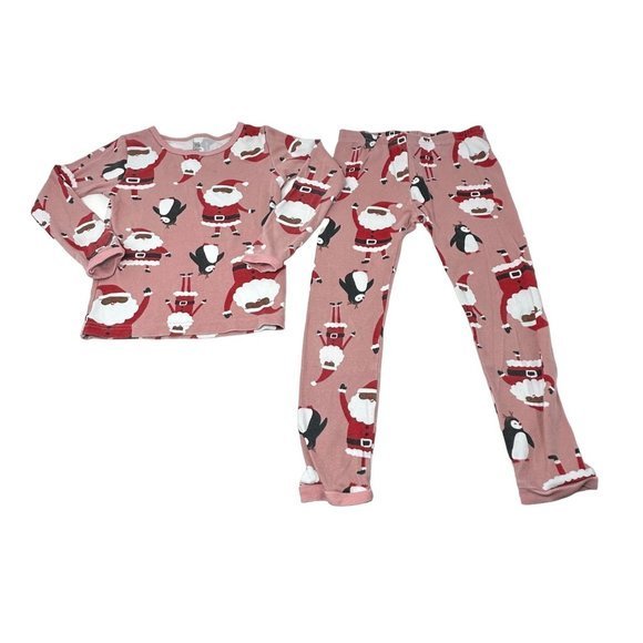 Girl's Pajamas - 3 Pair  - Two‎ Sets are Christmas PJ's - Size 5 - Picture 2 of 5